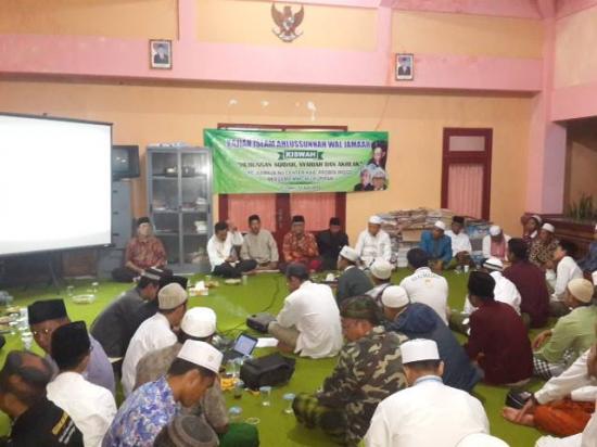Bekerjasama dengan MWCNU Kuripan, Aswaja NU Center Probolinggo Gelar Kiswah Ramadan